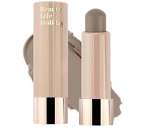 Cool Toned Contour Stick - Dual Function Bronzer Stick for Sculpted Look，Waterproof, Long-Lasting & Smooth Finish for a Flawless, All-Day Wear & Seamless Blending (Light)