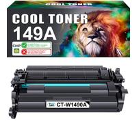 Cool Toner 149A (With Chip) Compatible for HP 149A 149X Pro 4002dn Toner 4002dw 4002d 4002 MFP 4102fdw 4102dw 4102fdn 4102 W1490A W1490X Black, 1-Pack