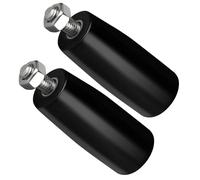 Cool Touch Damper Handle for Grill Vent, Damper Handle Knob Fit for Weber Smokey Mountain WSM Kettle, Easy-Grip Thumb Handles for Weber Smokey Mountain Accessories, Replacement Handle for Webers Grill