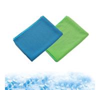 Cool Towel & Bottle, Cooling Towels For Neck, Soft Breathable, Fast Drying Bottle Cooling Scarf, Microfibre Cooling Cloth (2PCS-d)