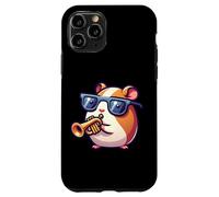 Cool Trumpet Hamster Playing Jazz Vibes Case for iPhone 11 Pro