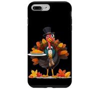 Cool Turkey with Top Hat and Autumn Pie Costume Case for iPhone 7 Plus/8 Plus