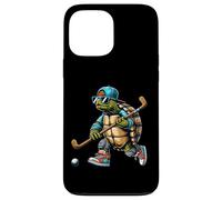 Cool Turtle Hockey Player H22 Retro Street Style Vibes Case for iPhone 13 Pro Max