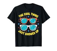 Cool Twins Just Showed Up Matching Sunglasses T-Shirt
