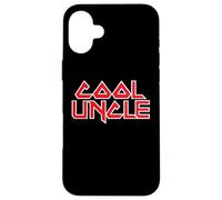 COOL UNCLE - rad heavy metal rock n roll lover funny idea Case for iPhone 16 Plus