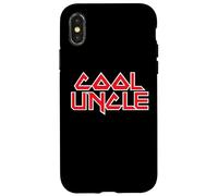 COOL UNCLE - rad heavy metal rock n roll lover funny idea Case for iPhone X/XS