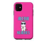 Cool Unicorn Summer Vacation Beach Hawaii Aloha Beaches Case for iPhone 11