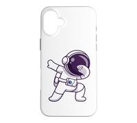 Cool Universe Galaxy Spaceman Astronaut Dabbing Adult Gift Case for iPhone 16 Plus