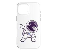 Cool Universe Galaxy Spaceman Astronaut Dabbing Adult Gift Case for iPhone 16 Pro Max