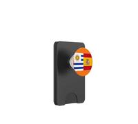 Cool Uruguay Spain Flag Proud Uruguayan Spanish Fans Pride PopSockets PopWallet for MagSafe