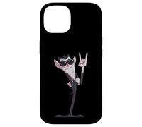 Cool Vampire Rock On Funny Gothic Monster Graphic Sunglasses Case for iPhone 14
