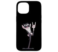 Cool Vampire Rock On Funny Gothic Monster Graphic Sunglasses Case for iPhone 15