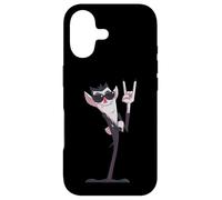 Cool Vampire Rock On Funny Gothic Monster Graphic Sunglasses Case for iPhone 17