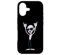 Cool Vampire Rock On Funny Gothic Monster Graphic Sunglasses Case for iPhone 17