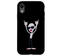 Cool Vampire Rock On Funny Gothic Monster Graphic Sunglasses Case for iPhone XR