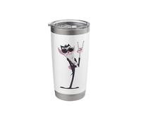 Cool Vampire Rock On Funny Gothic Monster Graphic Sunglasses Stainless Steel Insulated Tumbler