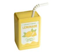 Cool Vase, Milk Vase, Pretty Planter in Juice Box Design, Decorative Container, Pen Container, Flower Pot, This Vintage Vase is a Chic Storage Box, an Adorable Flower Pot or, lemon, see description