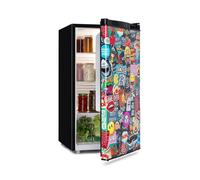 Cool Vibe Refrigerator E 90 Litres VividArt Concept Manga Style Black