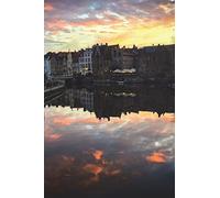 Cool View of Ghent Belgium Journal: 150 page lined notebook/diary