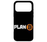 Cool Vintage Bitcoin Cryptocurrency Plan B, Bitcoin Graphic Case for iPhone 17 Pro Max
