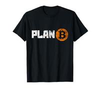Cool Vintage Bitcoin Cryptocurrency Plan B, Bitcoin Graphic T-Shirt