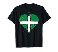 Cool Vintage Devon Flag for Proud Devonian in Devon England T-Shirt