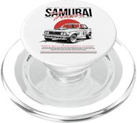 Cool Vintage Japanese JDM Tokyo Japan Drift Race Samurai Car PopSockets PopGrip for MagSafe