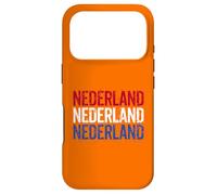 Cool Vintage Netherlands Flag Proud Dutch Fans on Kings Day Case for iPhone 17 Pro