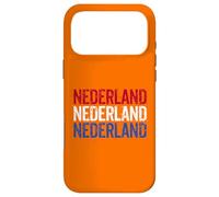 Cool Vintage Netherlands Flag Proud Dutch Fans on Kings Day Case for iPhone 17 Pro Max