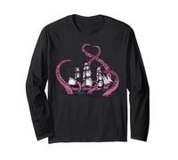 Cool Vintage Ocean Marine Octopus Sea Life Cthulhu Octopus Long Sleeve T-Shirt