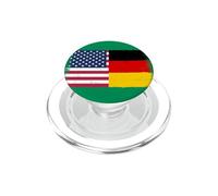 Cool Vintage USA Germany Flag Proud German Americans Pride PopSockets PopGrip for MagSafe