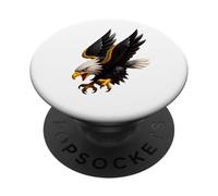 Cool Wild USA Eagle Hunting Illustration Graphic Designs PopSockets Adhesive PopGrip
