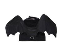 Cool Wings Black Bat Pet Dog Clothes Halloween Transformation Costume Suitable And Dog Parties Dress For Festivals N4w4