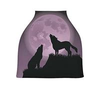 Cool Wolf Devil Stretchy Baby Car Seat Cover,Canopy Nursing Covers,Soft Breathable Windproof Scarf Changepad for Winter Infant Breastfeeding Boys
