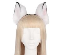 Cool Wolf Ears Hair Hoop Women Headband Makeup For Head Band Live Broadcast Carnival Rave Party