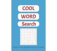 COOL WORD SEARCH: “A Modern Twist on the Classic Puzzle - 55 Cool Word Searches Filled with Sleek, Fun, and Addictive Challenges” | 6x9 inches, 110 ... 50+ Puzzles ... Gift for Holidays & Free Time