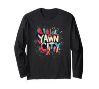 Cool Yawn City Art Costume Long Sleeve T-Shirt