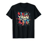 Cool Yawn City Art Costume T-Shirt