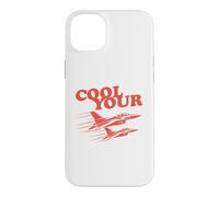 Cool Your Jets Funny Sarcastic Retro Humor Calm Down Slogan Case for iPhone 14 Plus