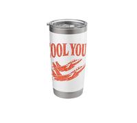Cool Your Jets Retro Graphic Sarcastic Humor Airplane Pilot Stainless Steel Insulated Tumbler