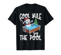 Cool Yule by the Pool Funny Summer Christmas T-Shirt