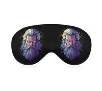 Cool Zeus God Greek Mythology Sleep Eye Mask Night Shade Cover Soft Adjustable for Travel Naps