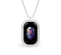 Cool Zeus God Greek Mythology Women's Necklaces Pendant Necklace Fashion Diamond Jewelry with Chain