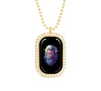 Cool Zeus God Greek Mythology Women's Necklaces Pendant Necklace Fashion Diamond Jewelry with Chain