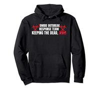 Cool Zombie T shirt For Men and Women Zombie Apocalypse Pullover Hoodie