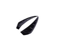 Cool2022 Rear Louver Air Outlet The Tenth Generation Compatible For Honda Civic 19 Civic Decorative Frame Exterior Decoration Car Acces(Vent bright Black)