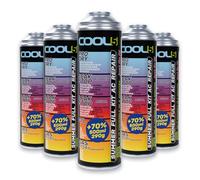 Cool5 5 x Summer Full Kit AC 5-in-1 Repair - Replacement Gas Gas, Air Conditioning Oil, Sealant for Aluminium and Rubber Parts, Desiccant - For Vehicles 1995-2016, Bulk Pack 290 g