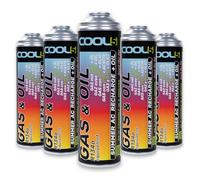 Cool5 5X Air Conditioner Repair Kit - Replace Refrigerant with Oil (Replacement of R134a Gas) for Cars 1995-2016 - High Efficiency