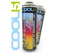 COOL5 R12/R134a AC Recharge Gas & Oil Premium Aircon Top-Up (500ml)