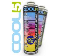 COOL5 R12/R134a Summer Full Kit 5-in-1 Aircon Recharge & Repair (500ml) - AC Refill